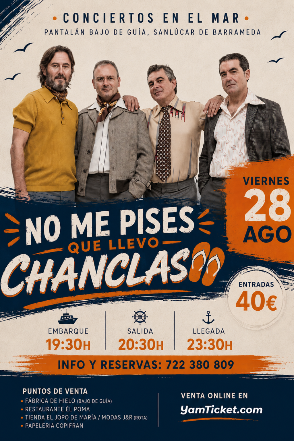 BARCO LA PEPA - Los Chanclas Viernes 28 vertical